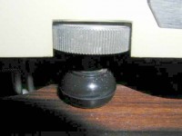 Thorens TD 124 Thorens TD 124, Entkopplungspilze, Hutelemente