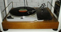 Thorens TD 124 MK II (Nr. 2) Eigener Thorens TD 124 MK II (Nr. 2) mit Tonarm SME 3012