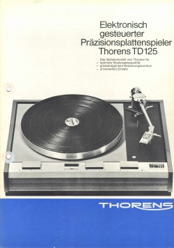 Originalprospekt TD 125 Originalprospekt TD 125, Seite 1