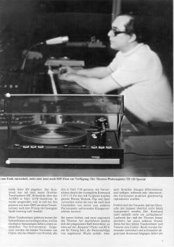 Audio Test Thorens TD 126 Spezial Audio Test TD 126 Spezial mit EMT-Arm und -Tondose, Seite 2